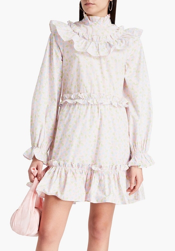 Ruffled Mini Dress from Ganni