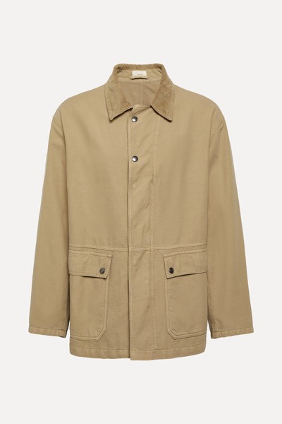 Frank Cotton Canvas Field Jacket from The Row