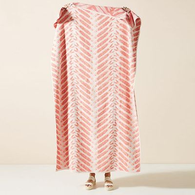 Emily Isabella Herringbone Beach Towel from Anthropolgie