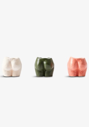 Rock Bottom Ceramic Tealight Holders from Anissa Kermiche