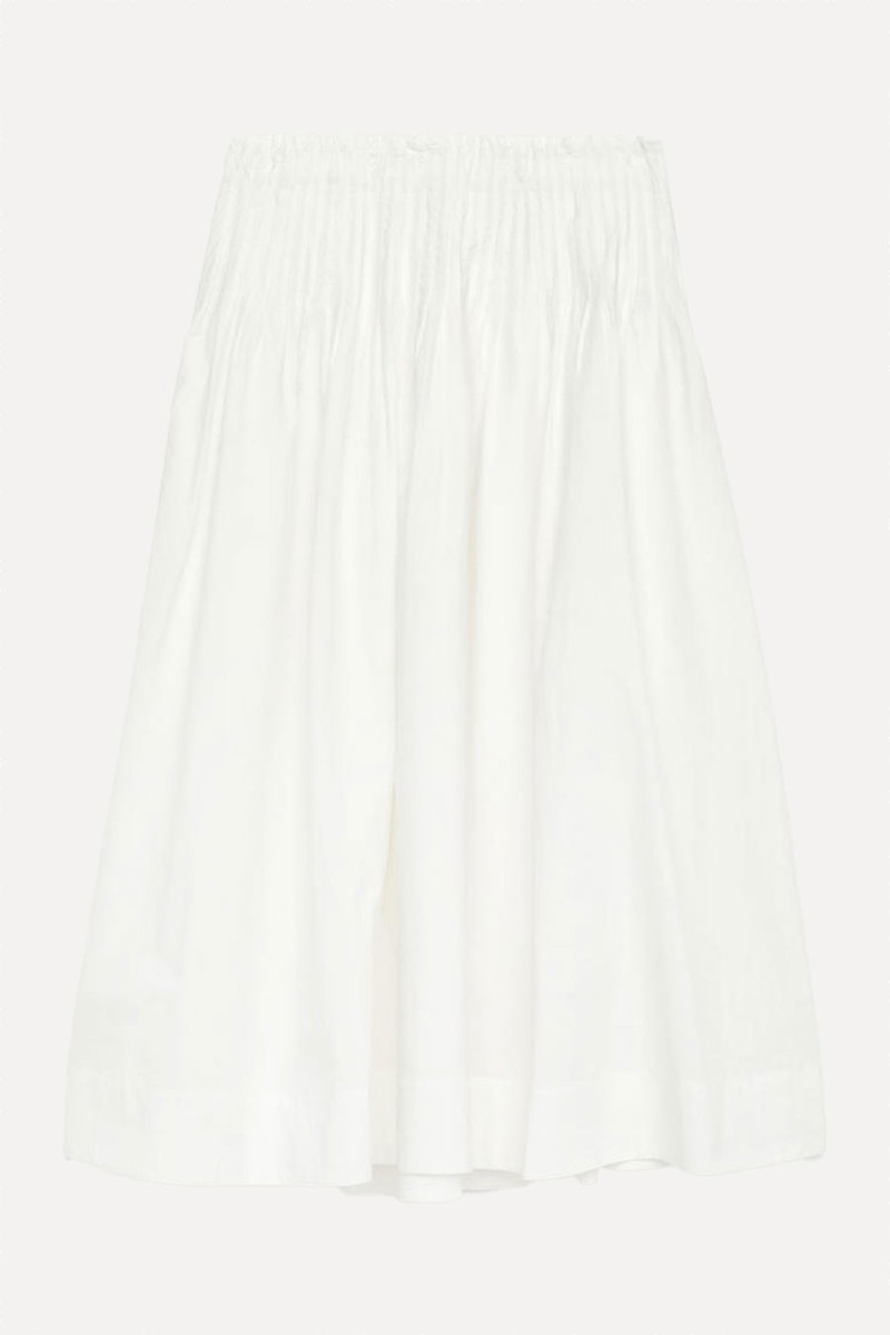 Pintuck Cotton Skirt from ARKET