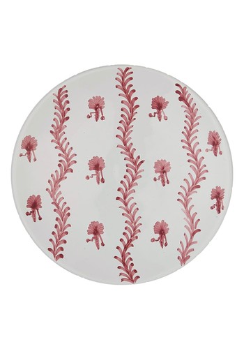 Pink Palm Tree Ceramic Small Plate from Penny Morrison