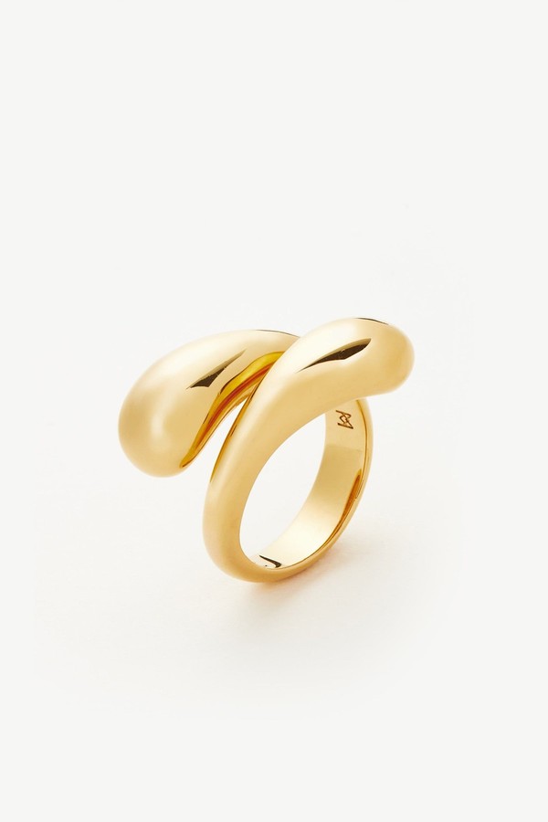Savi Sculptural Crossover Ring