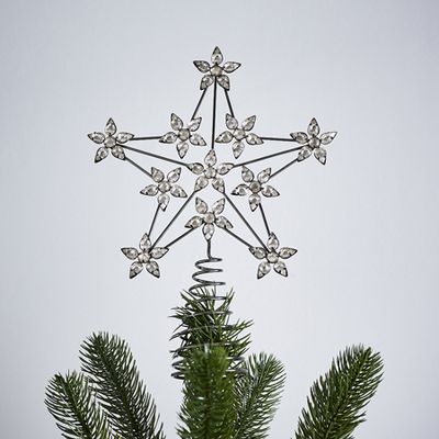 Jewelled Star Christmas Tree Topper