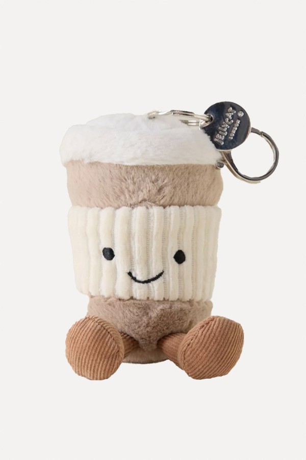 Amuseables Coffee-To-Go Bag Charm from Jellycat 