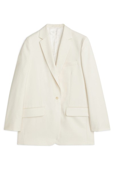 Cotton Wool Twill Blazer from Arket