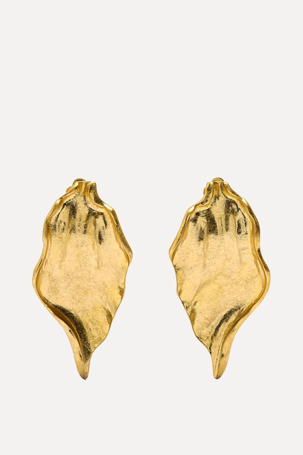 Maxi Leaf Earrings from Parfois