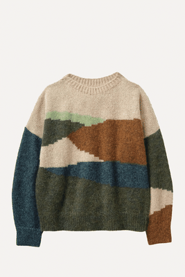Landscape Intarsia Sweater from Toast