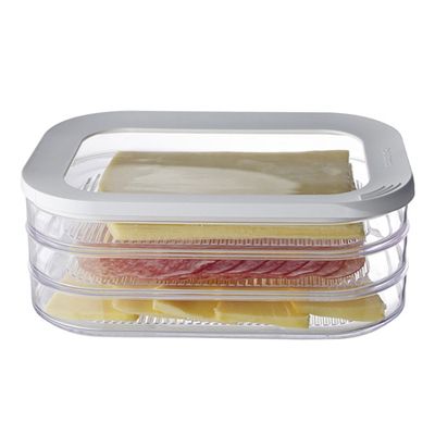Ham & Cheese Slices 3 Tier Fridge Storage Container from Lakeland