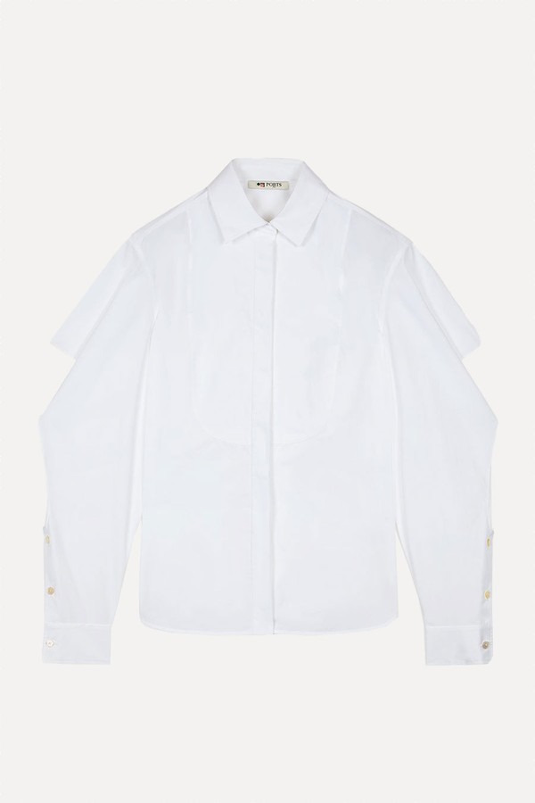 Deconstructed Feminine Shirt