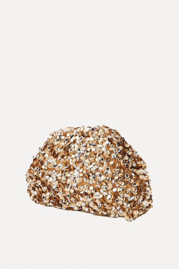 Kira Sequin Clutch Bag from Monsoon