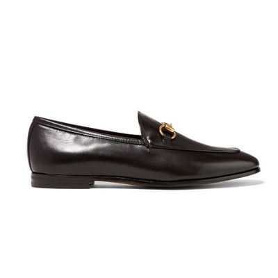 Jordaan Horsebit-Detailed Leather Loafers from Gucci