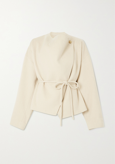 Belted Wool-Blend Jacket from Le 17 Septembre