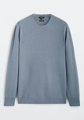 100% Cashmere Crew Neck Sweater from Massimo Dutti