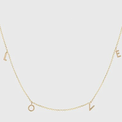 Love Letter Necklace from Aurum & Grey