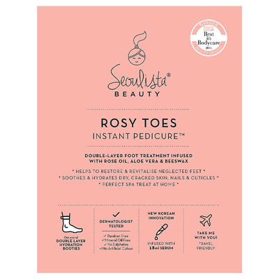 Rosy Toes Instant Pedicure from Seoulista
