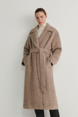 Coat With Wool  from Reserved 