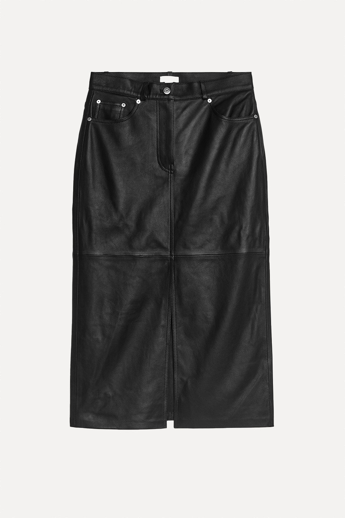 Pencil Leather Skirt from ARKET