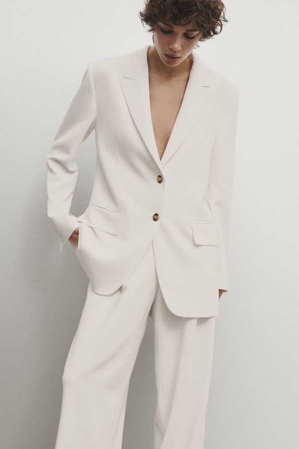 Oversized Suit Blazer from Massimo Dutti