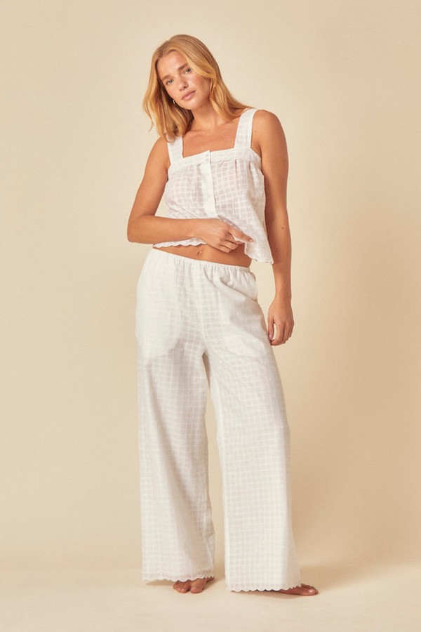 Broderie Anglaise Pyjama Trousers from NOBODY’S CHILD