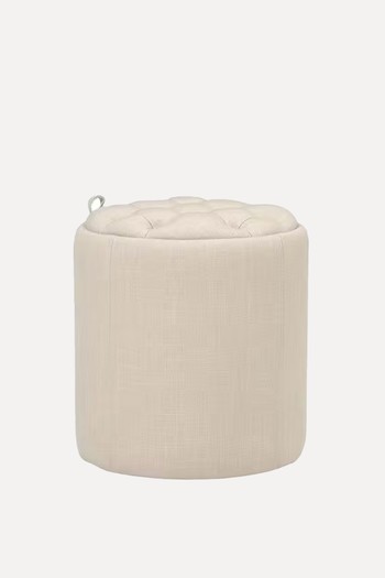 Ashley Buttoned Stool from Occasional Stools