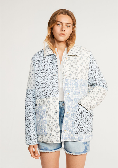 Patterned Fleece Jacket from Claudie Pierlot