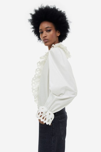 Broderie Anglaise Blouse