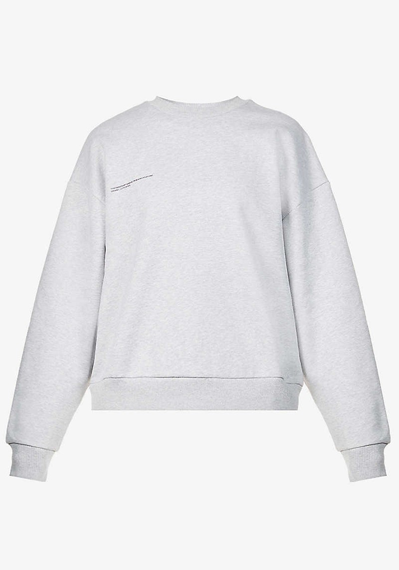 Text-Print Recycled And Organic Cotton-Blend Sweatshirt from Pangaia