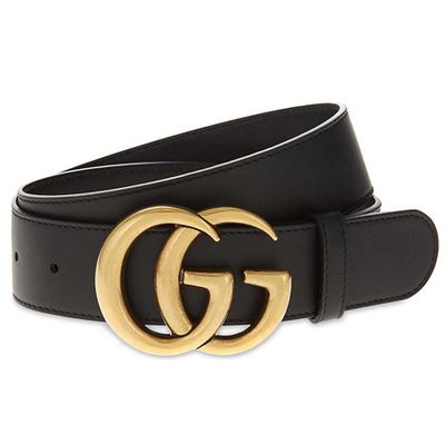 Double G Leather Belt from Gucci