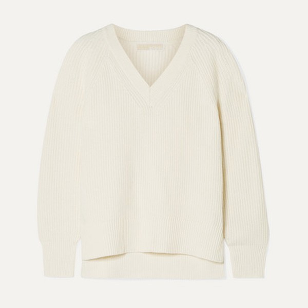 Ribbed-Knit Sweater from Michael Michael Kors