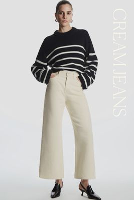 Wide-Leg High-Rise Ankle-Length Jeans from COS