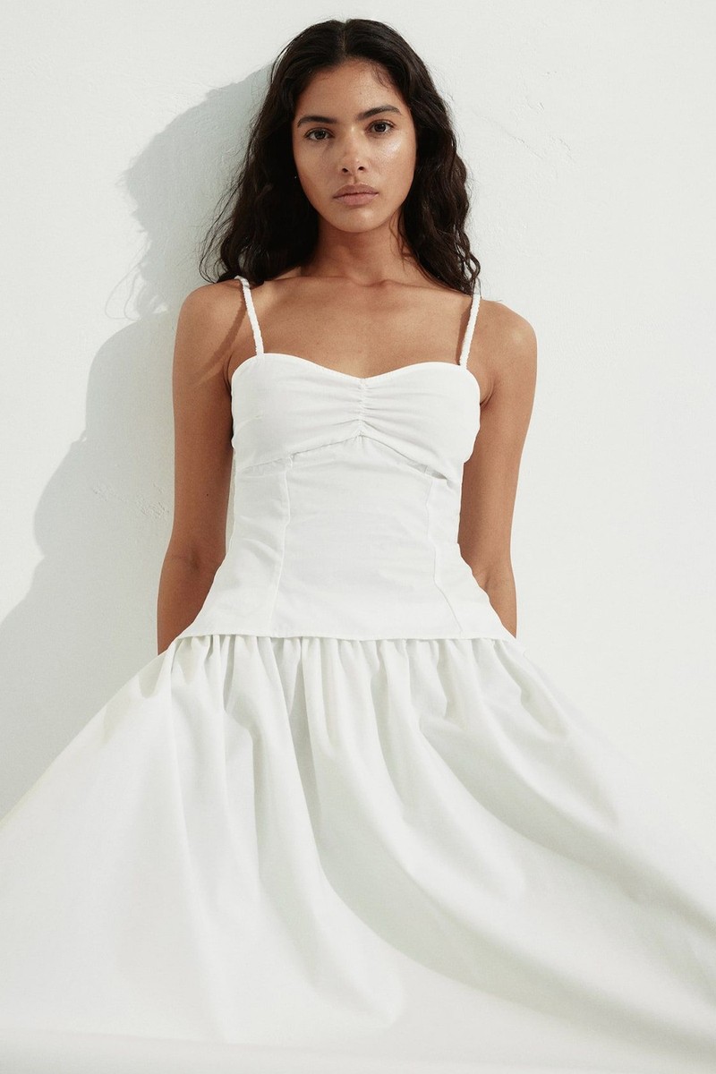 Gathered Strappy Top