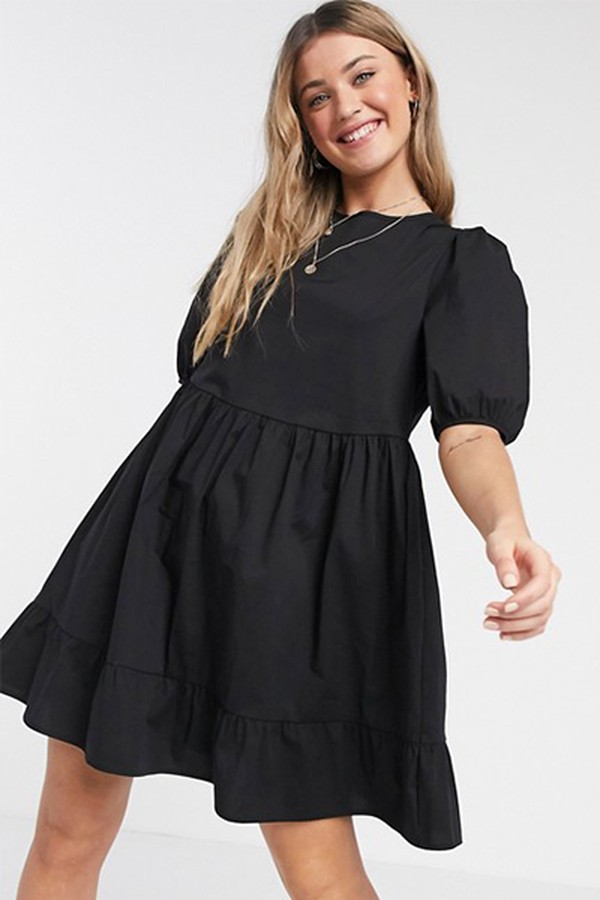 Mini Poplin Smock Dress from New Look