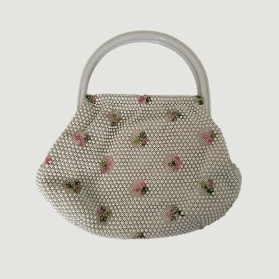 Beaded Floral Bag from Vintage