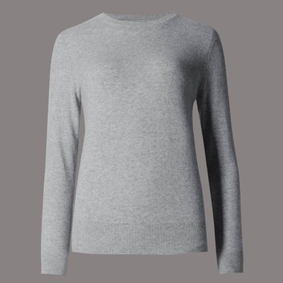 Pure Cashmere Round Neck Jumper from Marks & Spencer