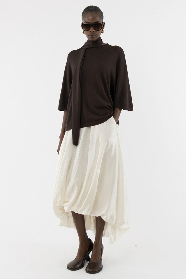 Balloon Midi Skirt from Arakii