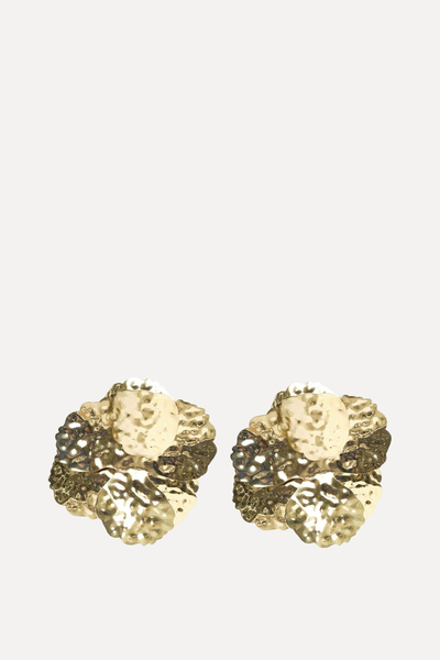 Irregular Petal Earrings