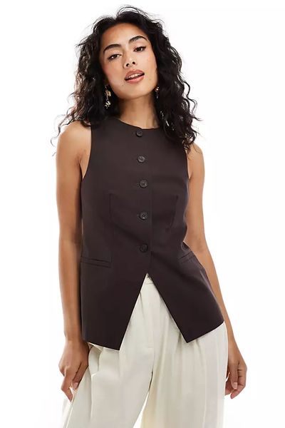 High Neck Waistcoat