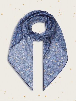 Liberty Silk Floral Scarf from Brora