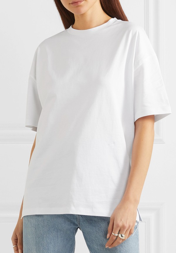 Faye Oversized Organic Cotton-Jersey T-shirt