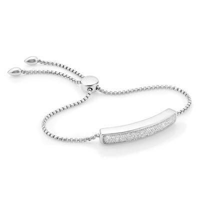 Baja Diamond Bracelet in Sterling Silver