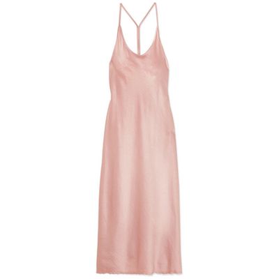 Satin Midi Dress from T by Alexander Wang