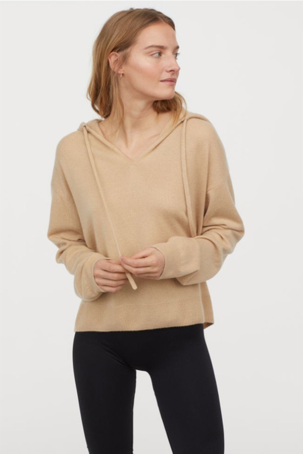 Hooded Cashmere Jumper