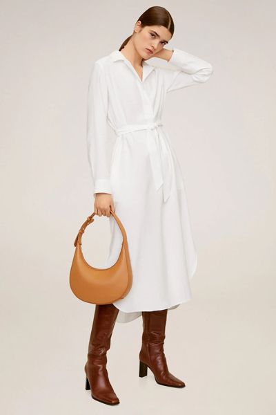 Midi Shirt Dress from Mango