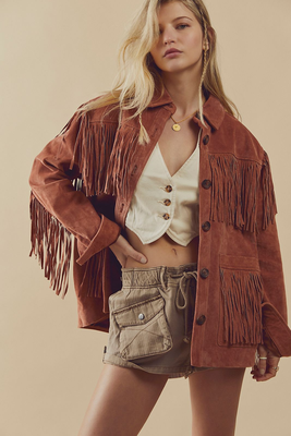Shimmy Shirt Jacket from Free People