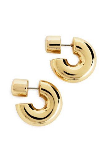 Gold-Plated Hoop Earrings from Arket