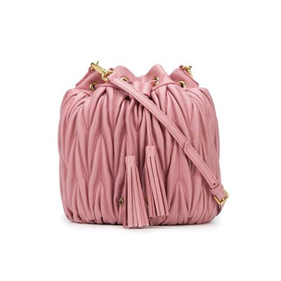 Matelassé Bucket Bag from Miu Miu