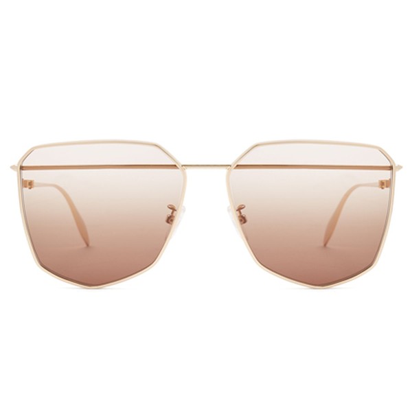 Angular Frame Glasses from Alexander McQueen