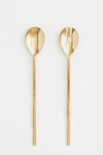 Metal Salad Servers from H&M