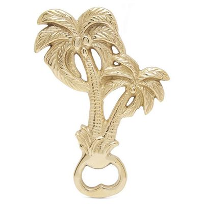 Palm Tree Brass Bottle Opener from Klevering